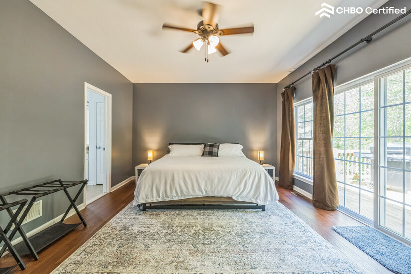 Master Bedroom with King Bed