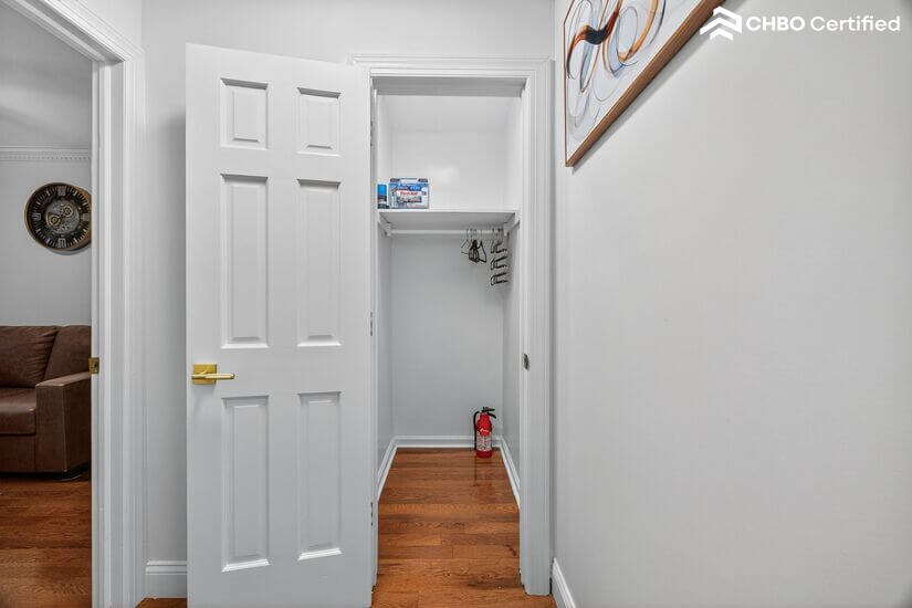 Hallway closet