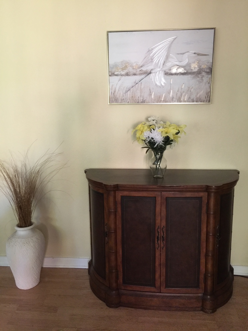 Living Room - front entry view