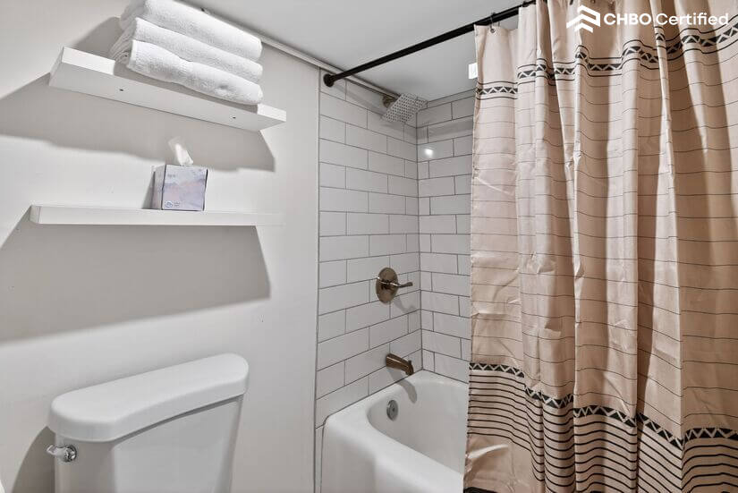 Bathroom shower and tub