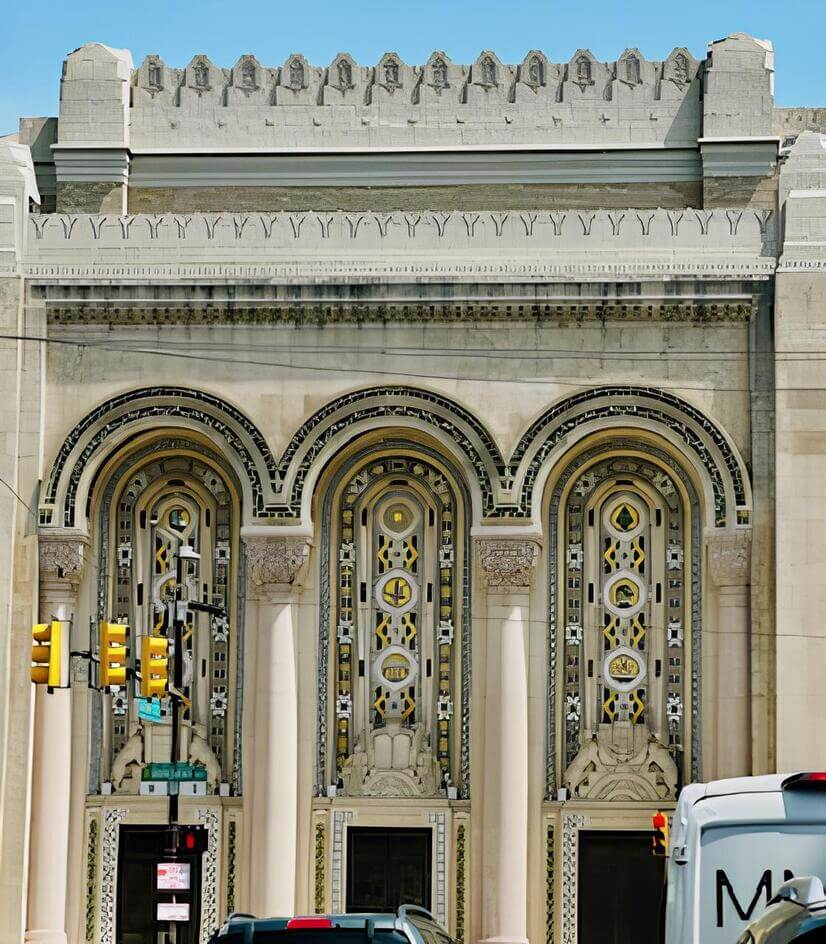 Beautiful architecture stands throughout Philadelphia