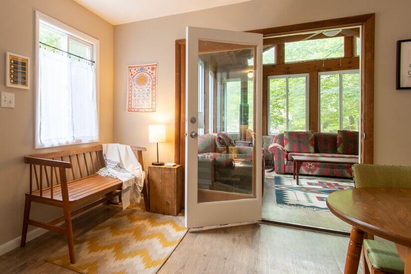 Escape into the sun porch