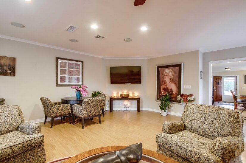 Living room, smart TV, Game table,  Luxury furniture