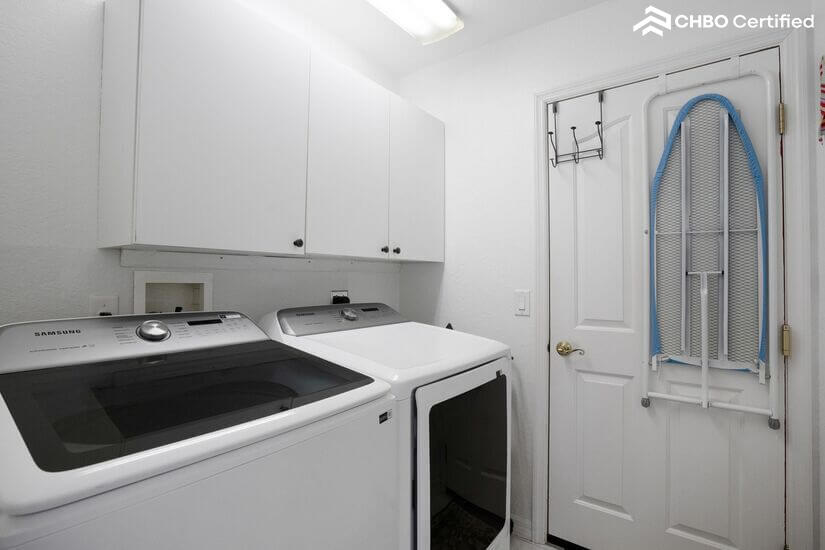 Laundry and garage access