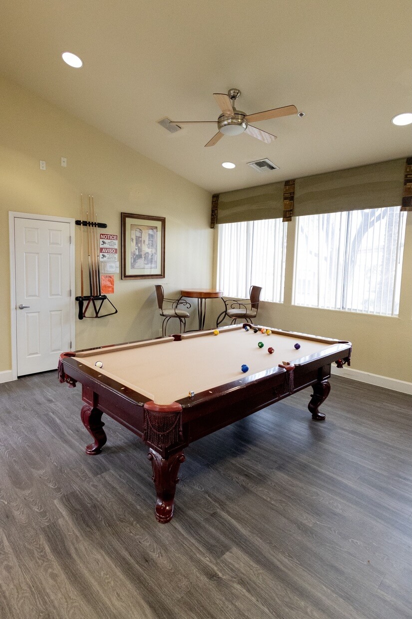 Clubhouse-pool table