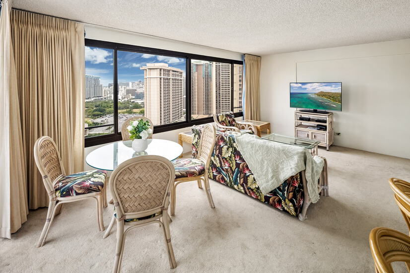Ala Moana HighFloor  w Ocean City Views