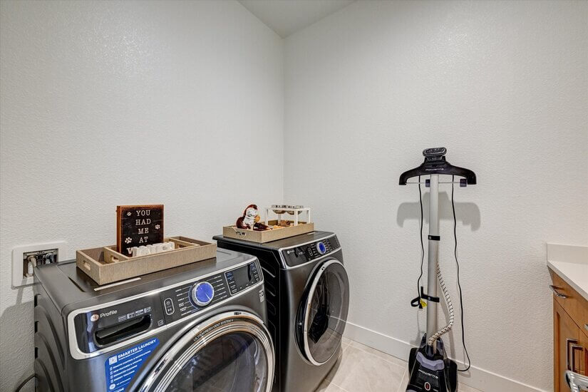 Laundry Room with new Water and Dryer