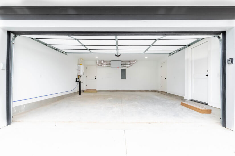 2-car garage for parking