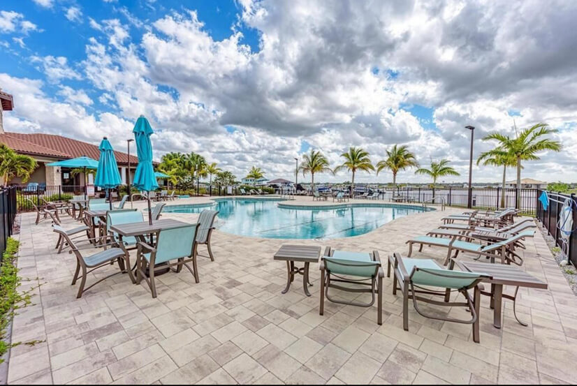 Furnished Pool Home in Resort Community