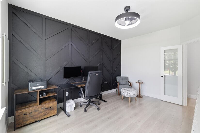 Professional Home Office with printer.