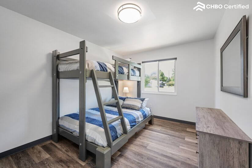 Second bedroom with closet