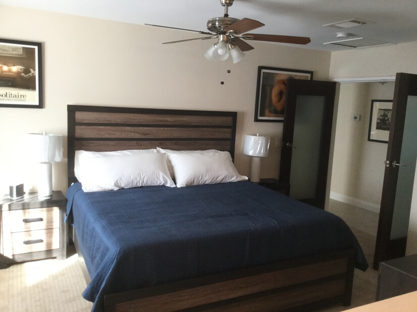 Master bedroom - king size bed