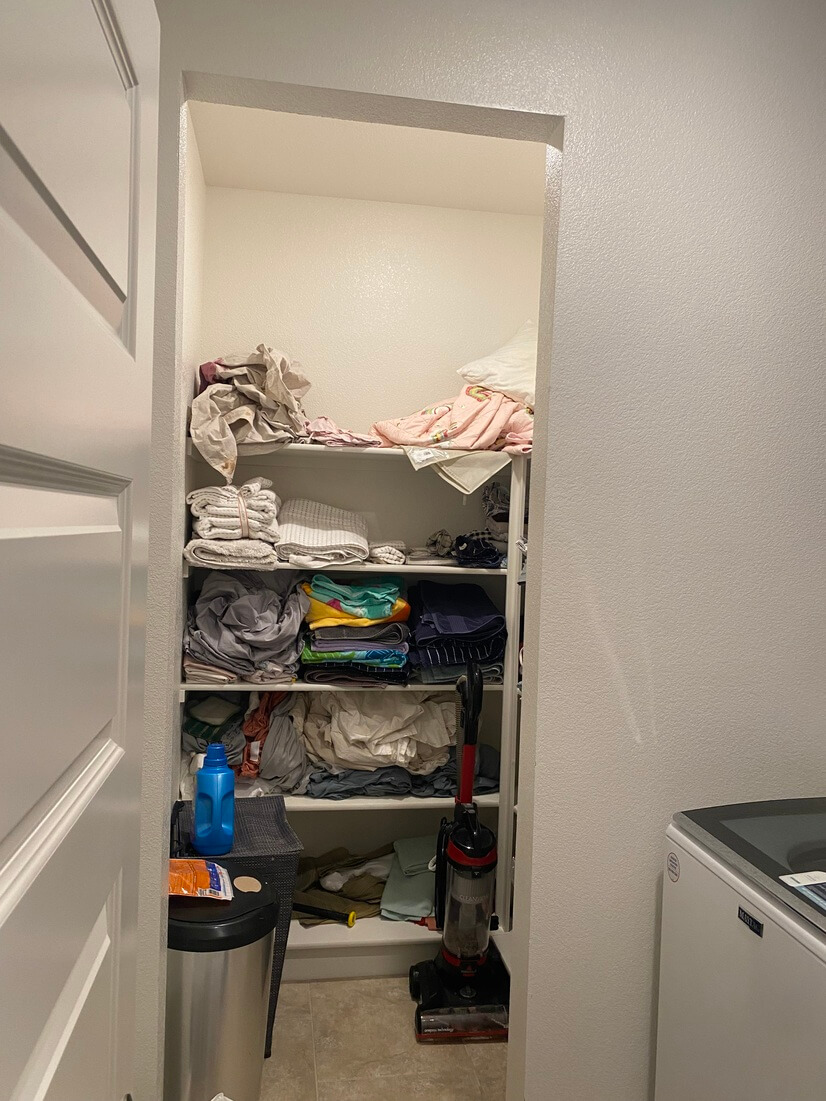 Laundry Storage area