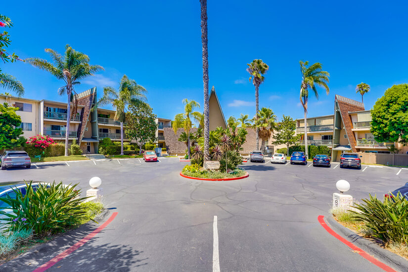 Front View of Complex