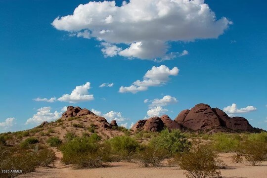 Papago Park Buttes (across the street)