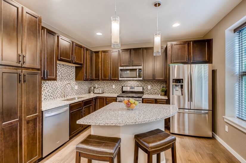 Kitchen with lots of storage