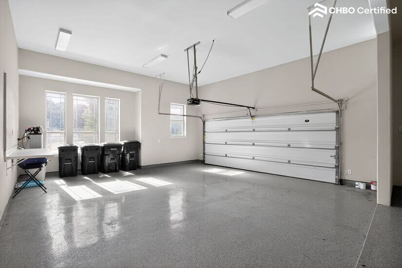 Two-car garage