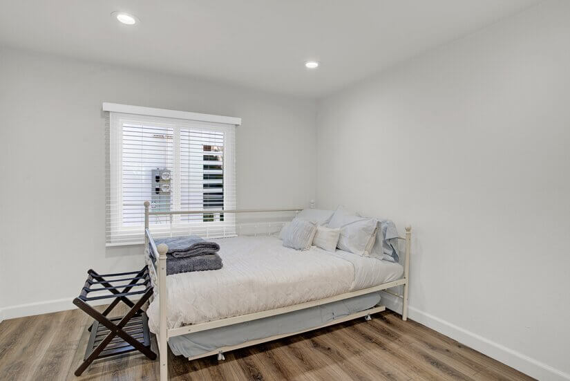 Bedroom #2 with a Queen bed and pull out bed