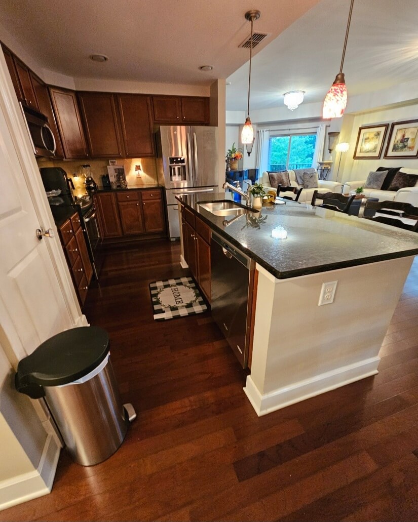 Kitchen Granite Counters Stainless steel appliances