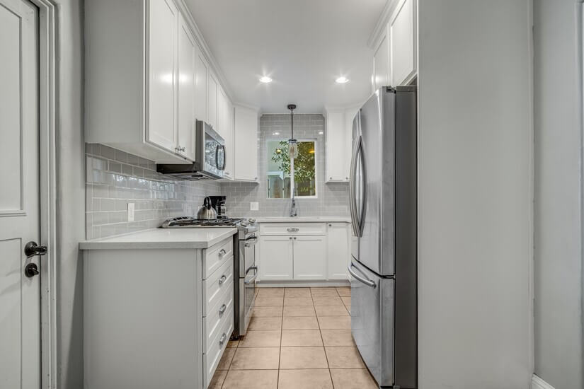 Kitchen with subway tile and more!