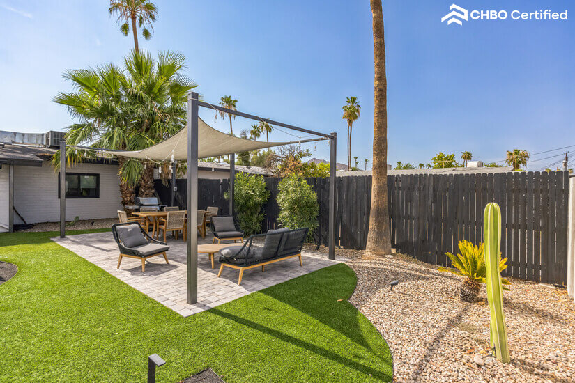 Courtyard Pergola and Grille