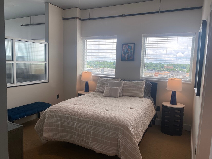 Bedroom 1 with Queen bed