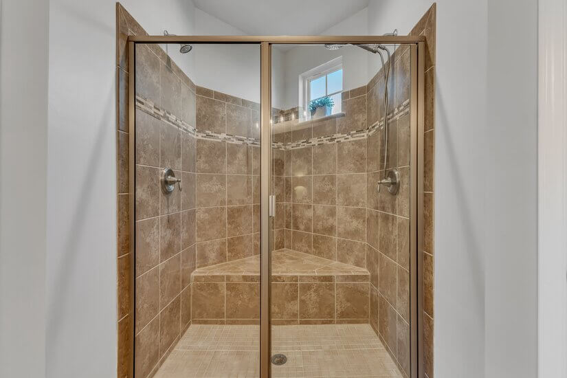 Double Shower in Primary Bath