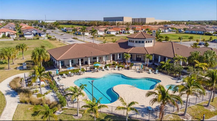 Furnished Pool Home in Resort Community