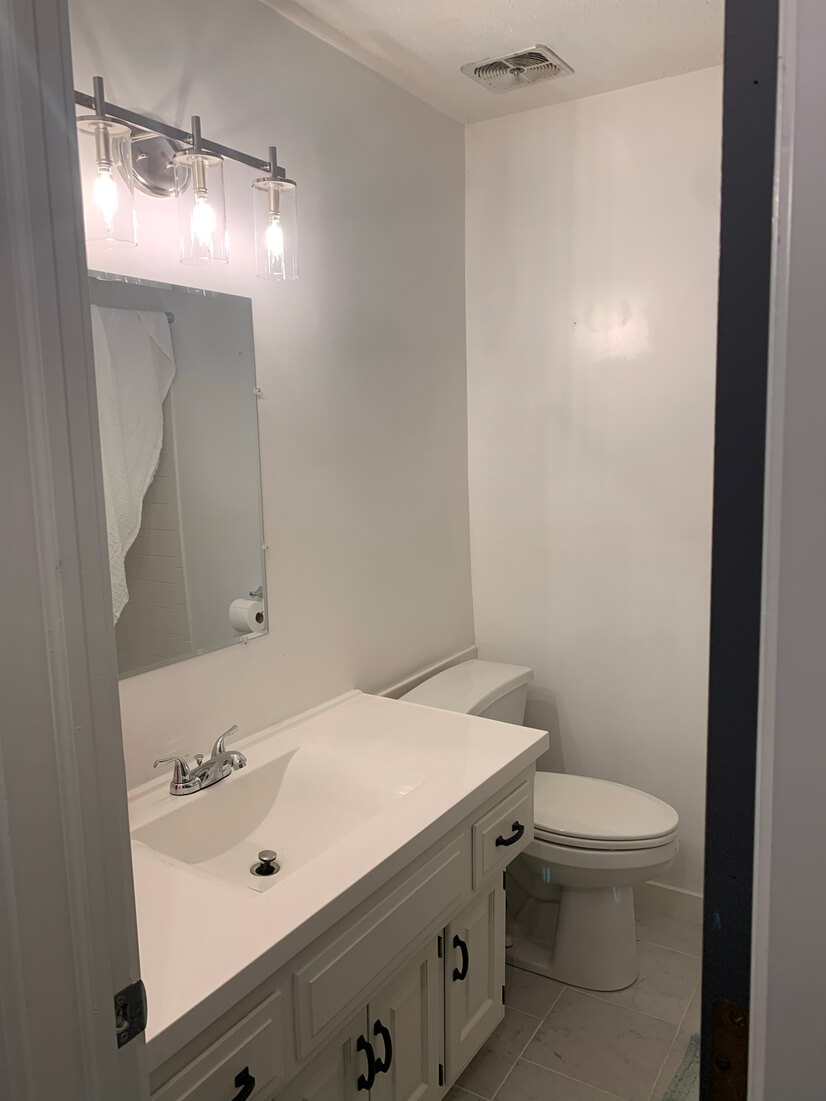 Hall bath