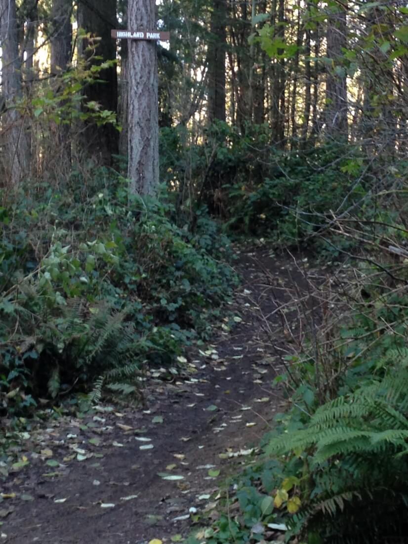 State Park trails two blocks away