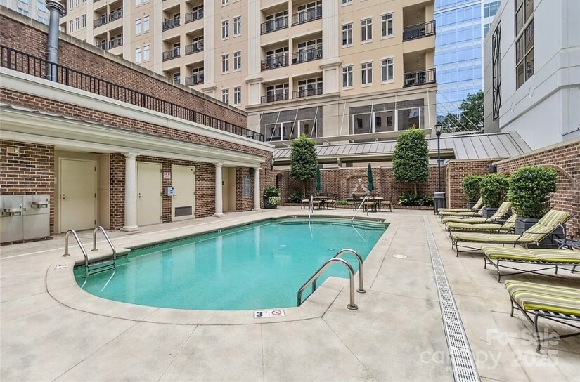 Heated pool for your enjoyment