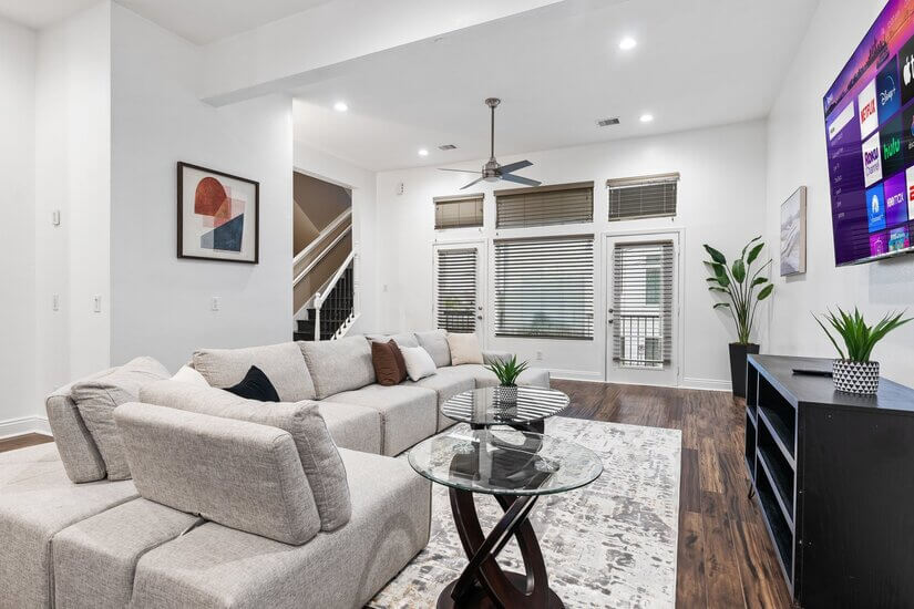 Living room area