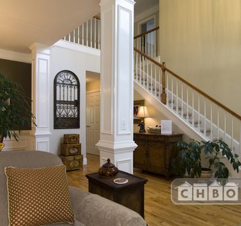 Stunning Two Story Foyer