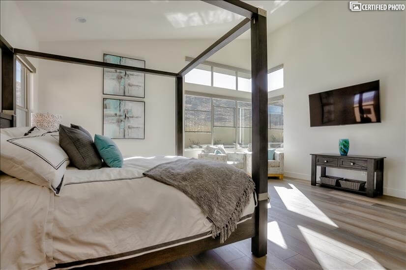 Majestic Mountain Views from Master Bedroom /