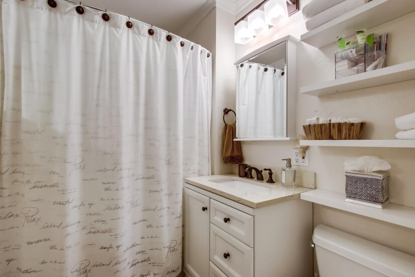 Bedroom 2 has King bed and queen sofa bed.