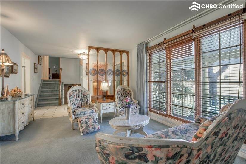 Formal living- Adjoining to dining room.