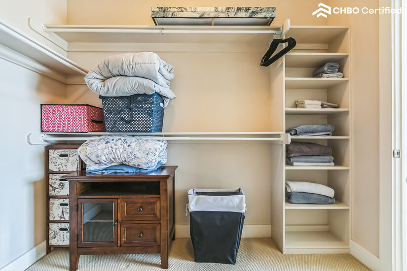 2nd Bedroom Closet View from 2nd Bathroom