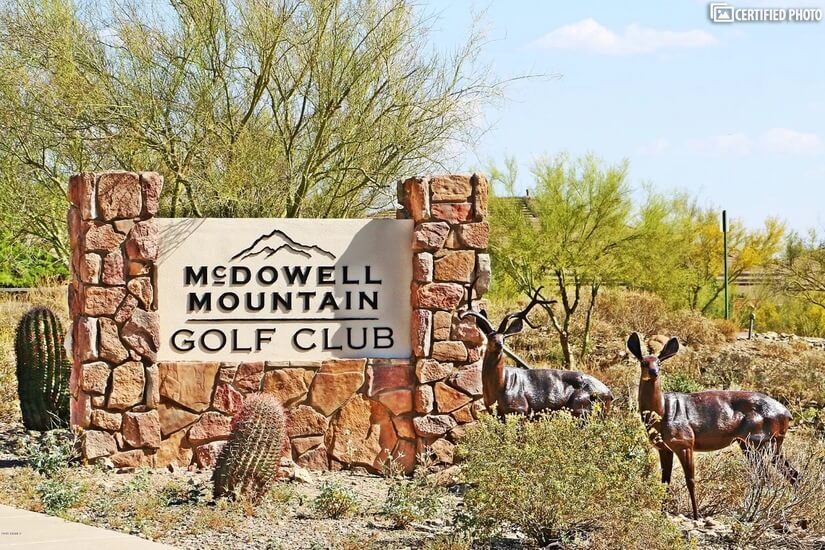 Golf in the neighborhood at McDowell Mountain Golf Course