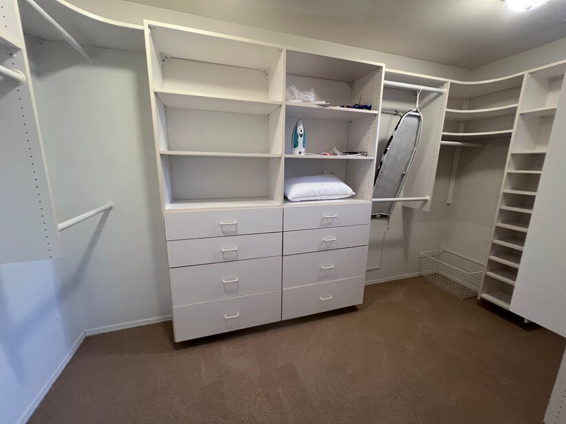 Master closet