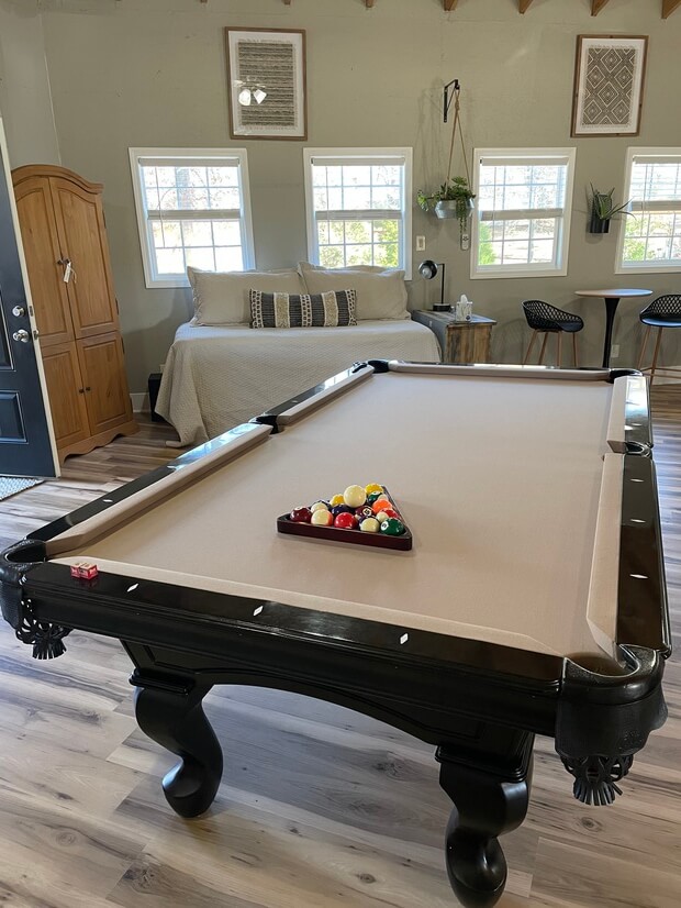 Game of  pool? Add the ping pong table top & play ping pong
