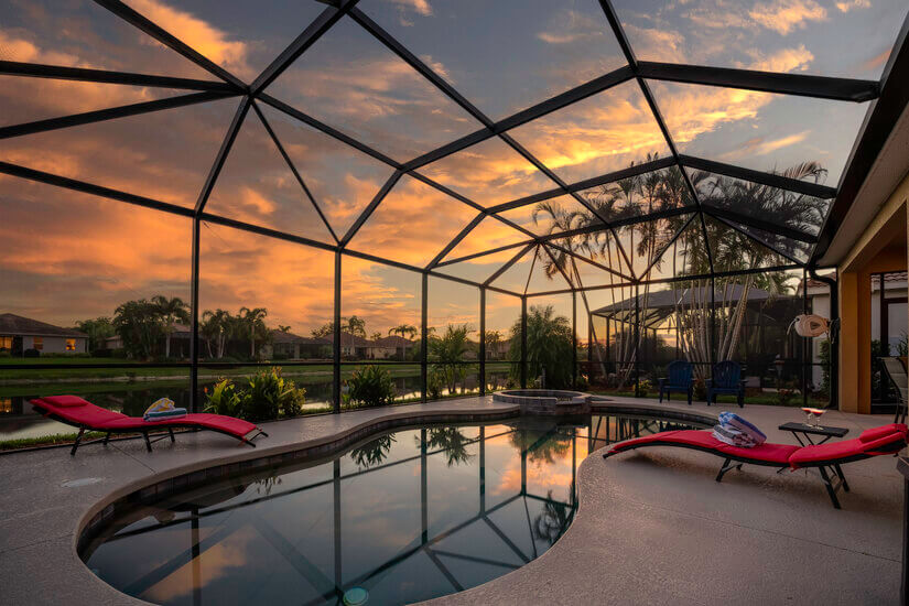 Waterview Golf resort home with pool