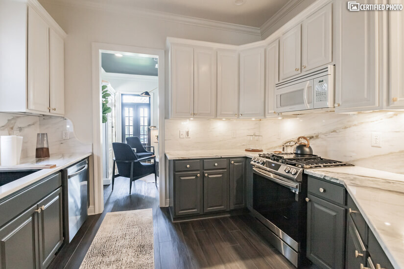 Cook up a gourmet meal in this stunning kitchen!