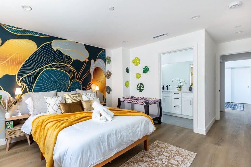 bedroom 2 have private two sink bath