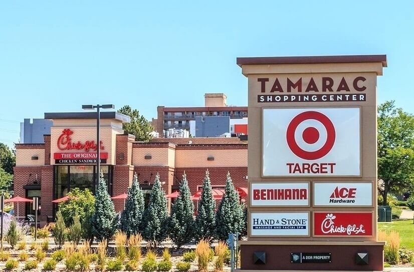 Target is also within walking distance.