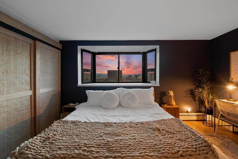 Enjoy spectacular sunsets