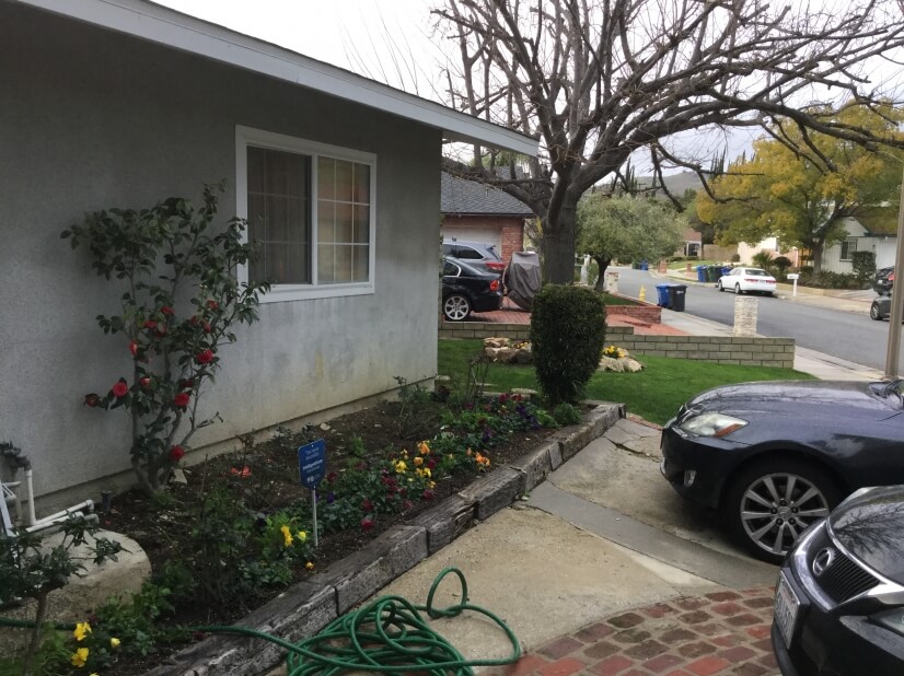Front yard was landscaped in 2018.  Weekly ga