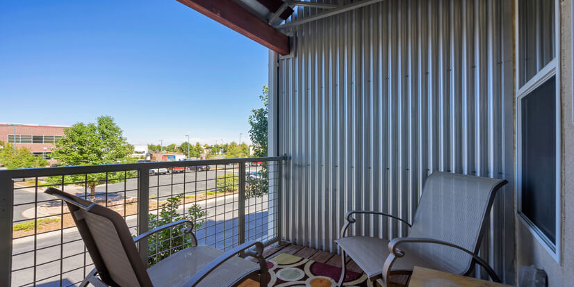 One Bedroom at The Promenade at Lowry