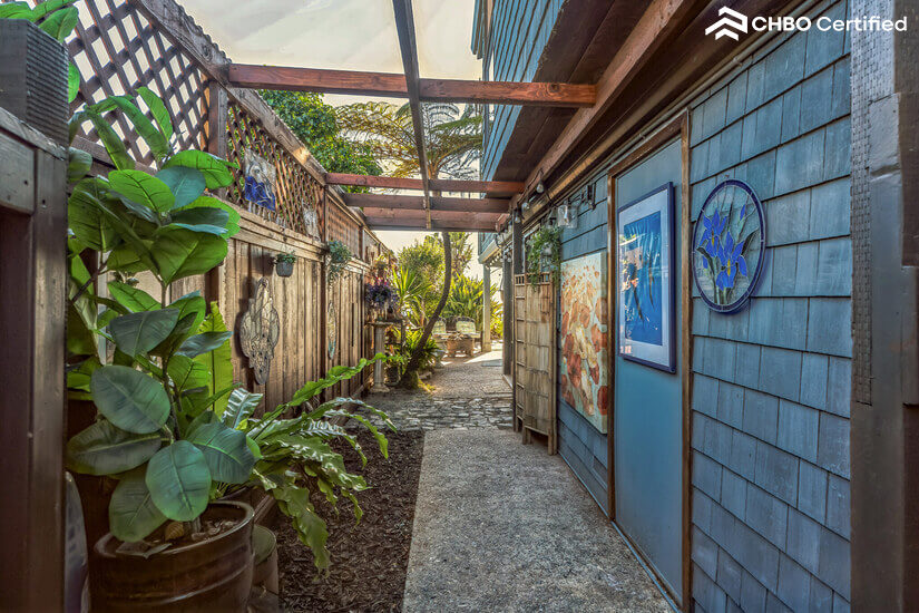 Entrance to Studio
