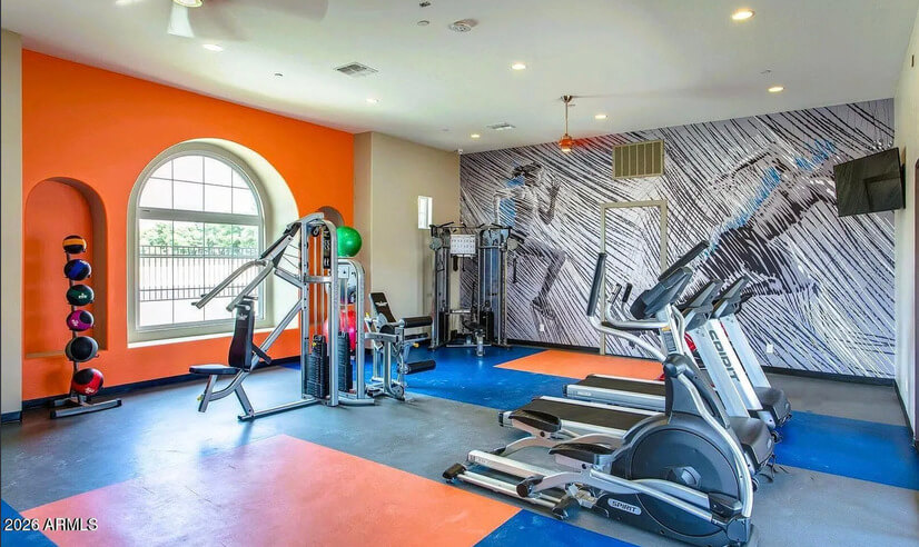 On-site fitness center