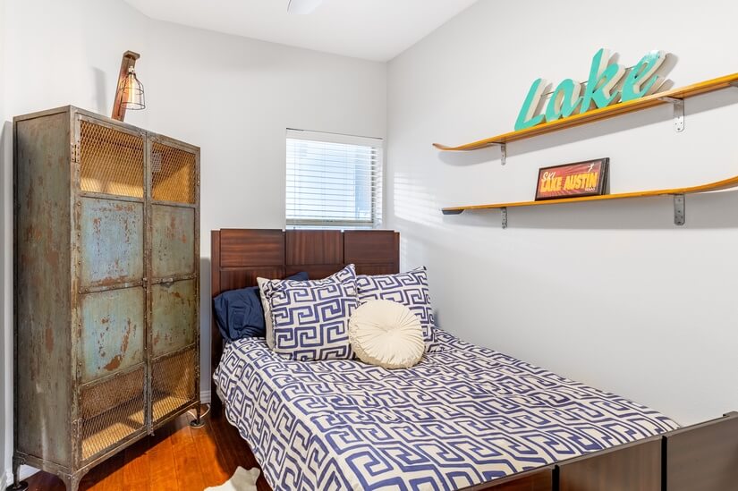 Lake Themed Guest Bedroom